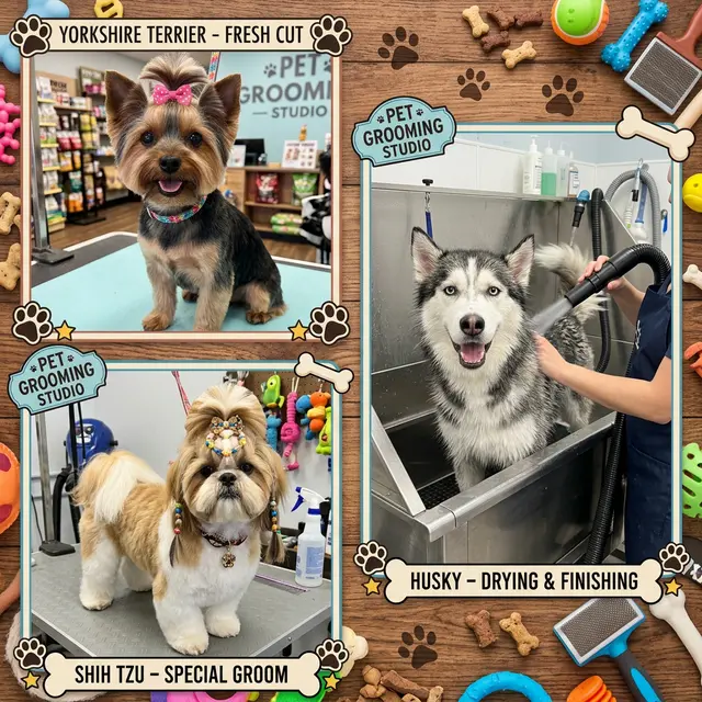 Yorkshire — Corte y estilismo